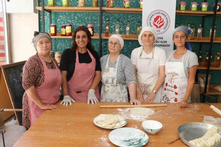 Hünerli ellerin en tatlı telaşı
