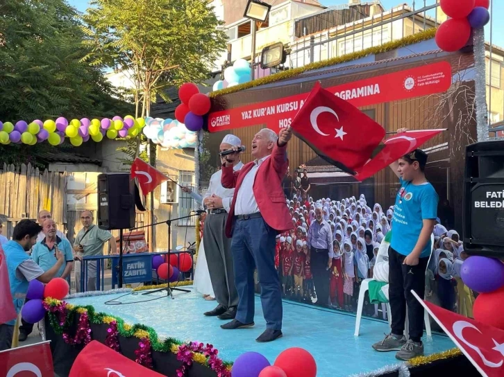 Hürrem Çavuş Camii Yaz Kur’an Kursu coşkuyla açıldı
