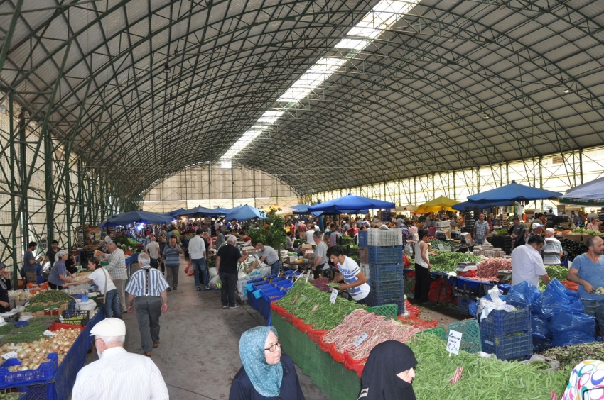 Kapalı pazaryerinin güvenliği arttırıldı