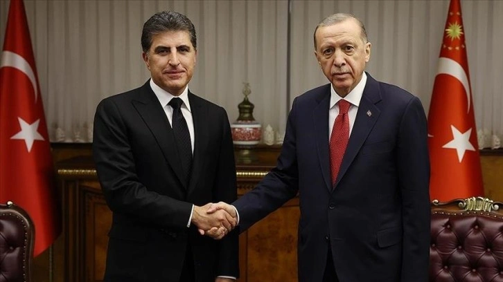 IKBY Başkanı Barzani'den Cumhurbaşkanı Erdoğan'a tebrik telefonu