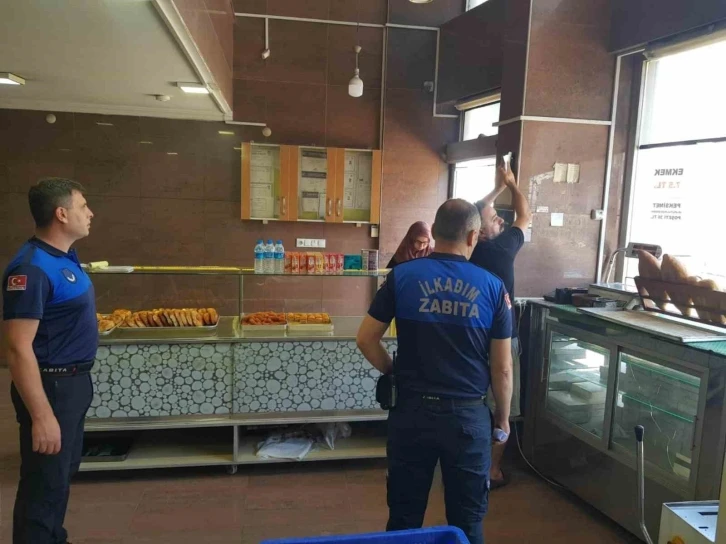 İlkadım’da zabıta, fırınları denetledi
