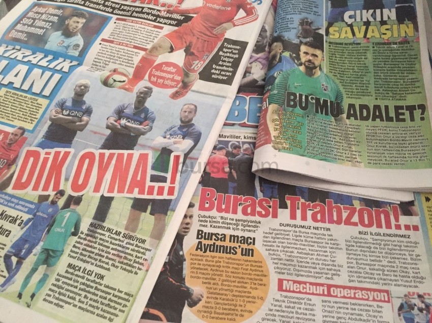 Trabzon gazeteleri neler yazıyor?