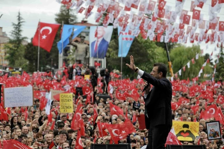 İmamoğlu Rize’de konuştu
