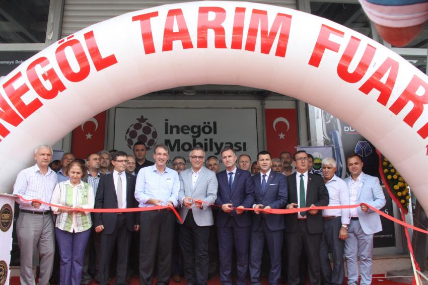 İnegöl Tarım Fuarı kapılarını açtı