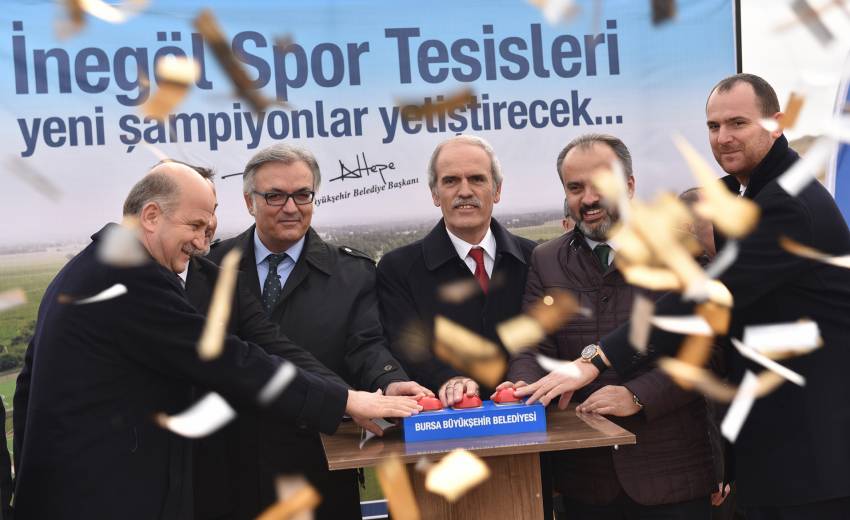 İnegölspor’a modern tesis