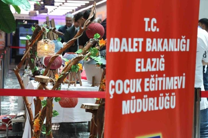 İnfaz koruma memurları öğretti, hükümlü çocuklar sanat eseri üretti
