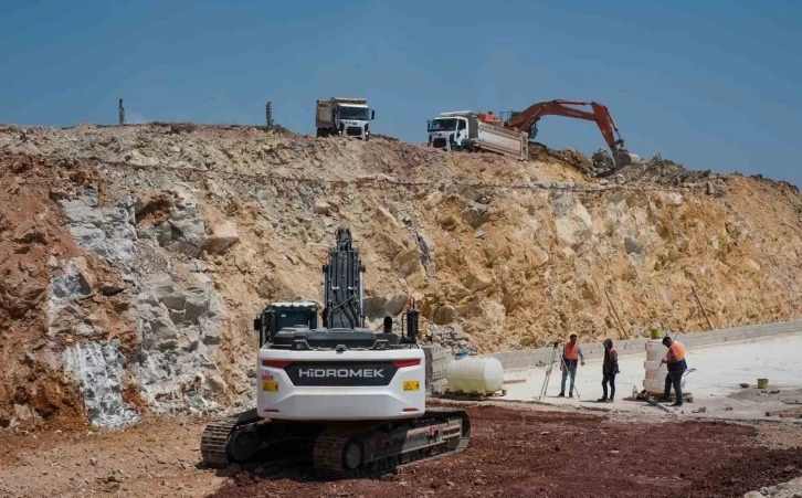 İnköy Küçük Sanayi Sitesi’nin birinci etabındaki çalışmalar devam ediyor
