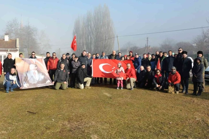 İnönü Savaşlarının 102’nci yılında İntikamtepe’ye yürüyüş düzenlendi
