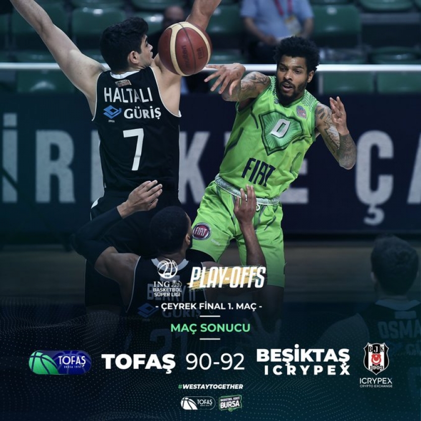 Beşiktaş: 82- 79 TOFAŞ 