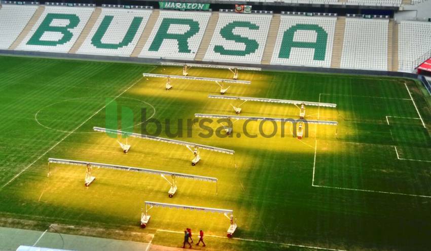 Timsah Arena'da bakım var!