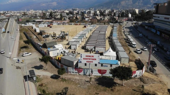 İskenderun'daki Gemlik Kent'te 2 bin depremzede ağırlanacak 