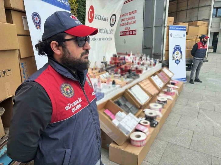 İstanbul’da sahte parfüm operasyonu
