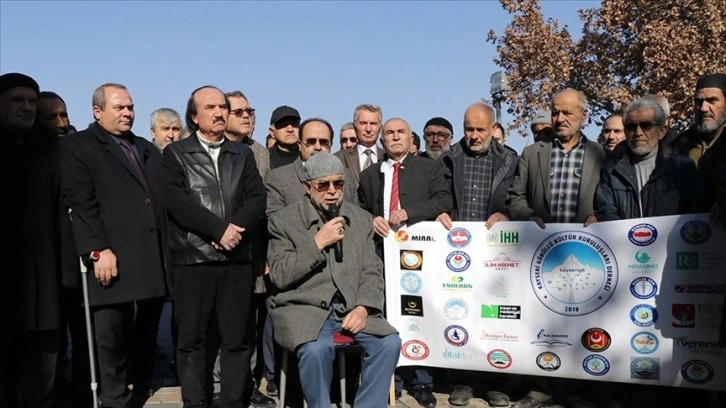 İsveç'te Kur'an-ı Kerim'in yakılması Kayseri'de protesto edildi