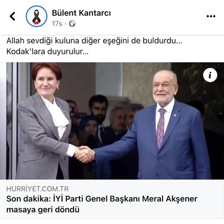 İYİ Parti’den Akşener’i eşeğe benzeten CHP’li başkana tepki
