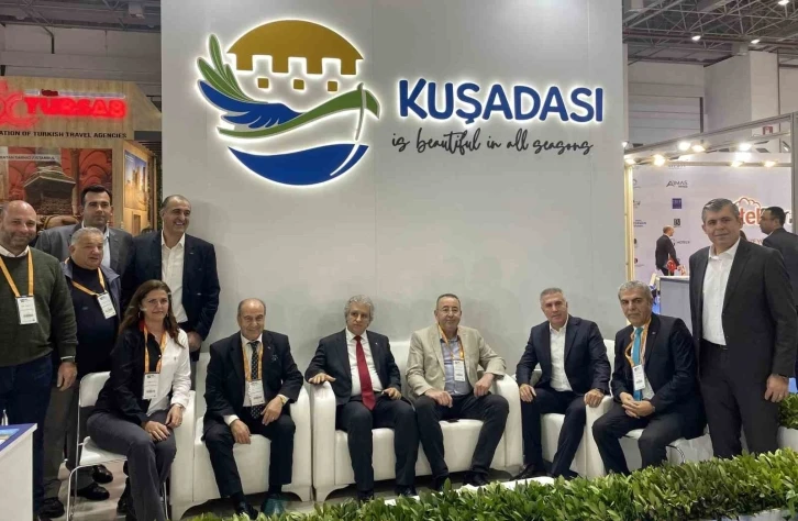 İzmir’deki fuarda Kuşadası rüzgarı esiyor
