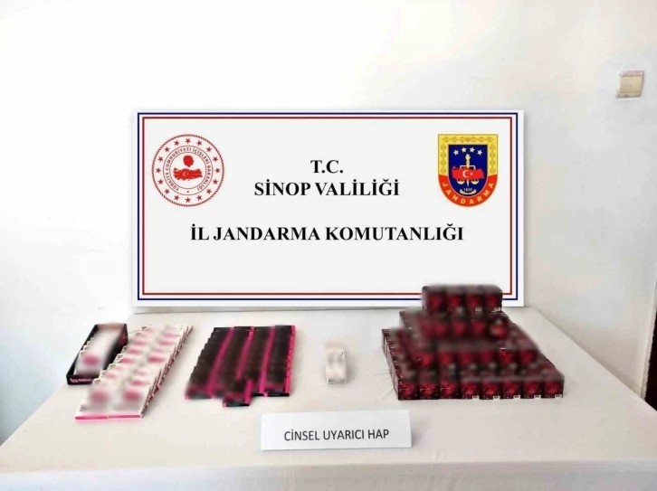 Jandarma baskınında cinsel uyarıcı hap ele geçirildi: 1 gözaltı
