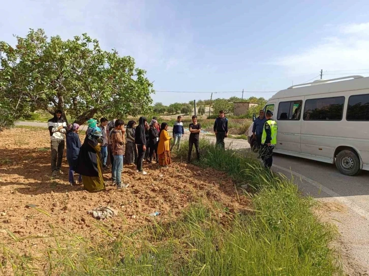 Jandarmadan tarım işçilerine trafik eğitimi
