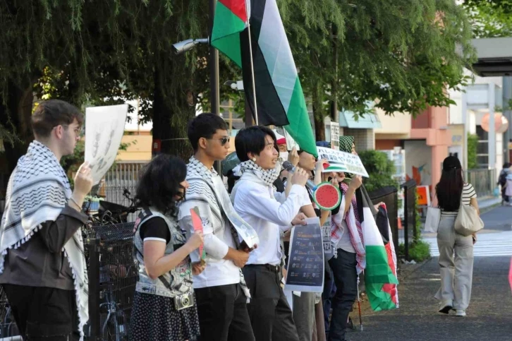 Japonya’da kamu yayıncısı NHK televizyonuna "İsrail" protestosu