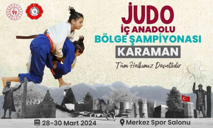 Judo İç Anadolu Bölge Şampiyonası Karaman’da yapılacak
