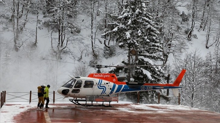 Kaçkar Dağları'nda heliski heyecanı 6 Ocak'ta başlayacak