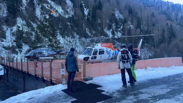 Kaçkar dağlarında ‘Heliski’ heyecanı başladı
