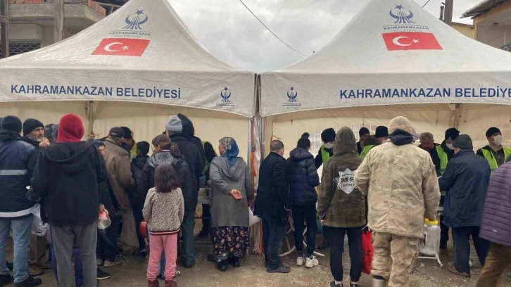 Kahramankazan Belediyesinden deprem bölgesi Malatya’da iftar yemeği
