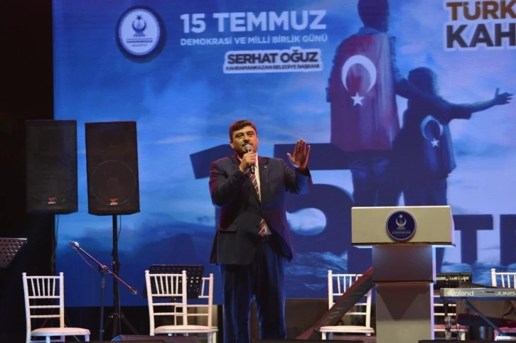 Kahramankazan’da 15 Temmuz’un 7’nci yıl dönümü anıldı
