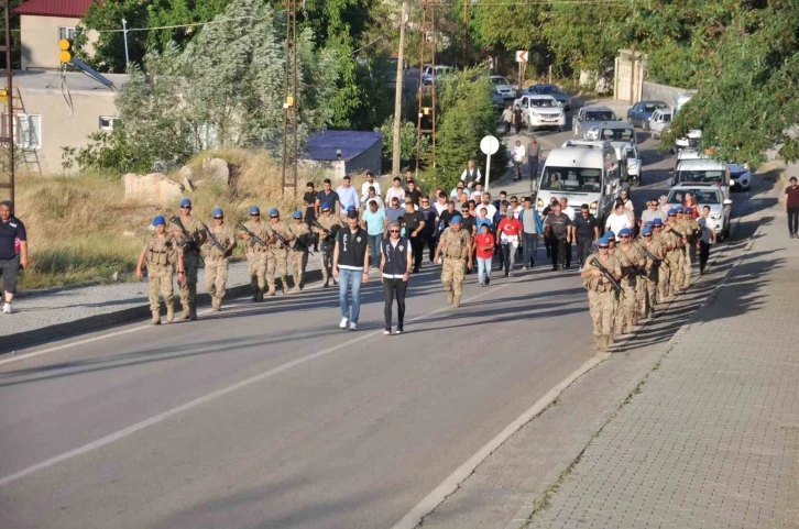 Kahramanmaraş’ta "Şehitleri Anma ve Yemliha Yürüyüşü" düzenlendi
