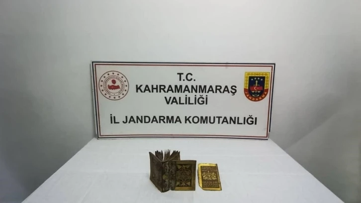 Kahramanmaraş’tan 1300 yıllık Tevrat ele geçirildi