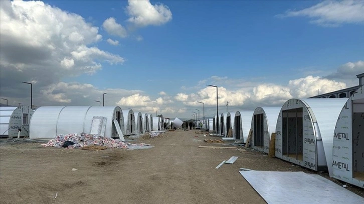 Kahramanmaraş'taki konteyner kentlerde 30 binden fazla depremzede barınıyor