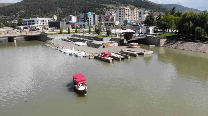 Kanal Tokat ve Osmanlı kayıkları yoğun ilgi görüyor
