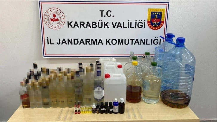 Karabük’te alkol operasyonu
