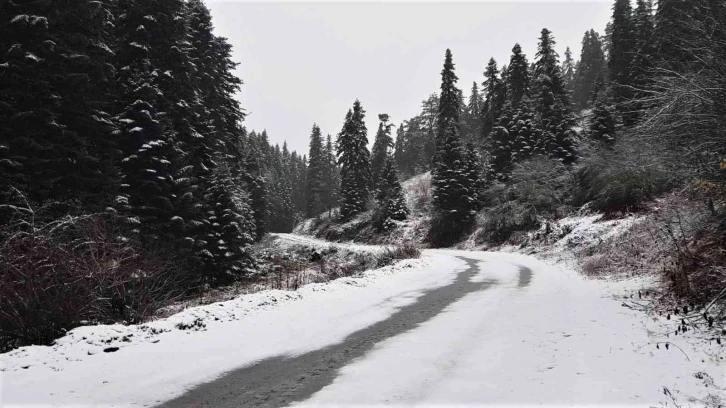 Karabük’te kar yağışı devam ediyor
