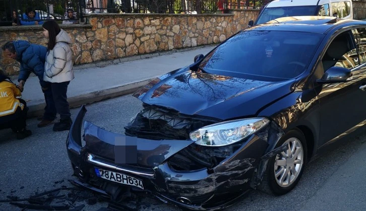 Karabük’te trafik kazası: 1 yaralı