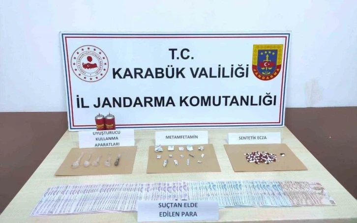 Karabük’te uyuşturucu operasyon: 2 gözaltı
