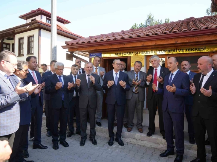 Karadeniz Bölgesi’nde ahi teşkilatını kuran Ahi Şorba, Ahilik Haftası’nda anıldı
