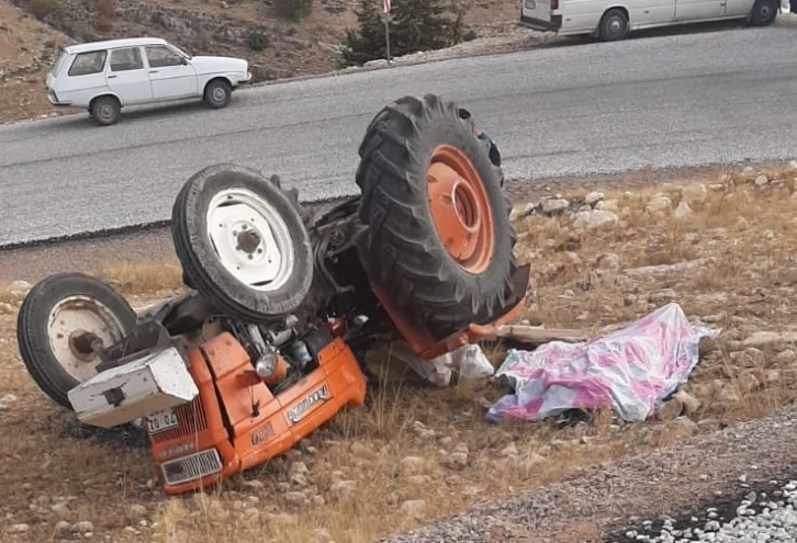 Karaman’da traktör kazası: 1ölü
