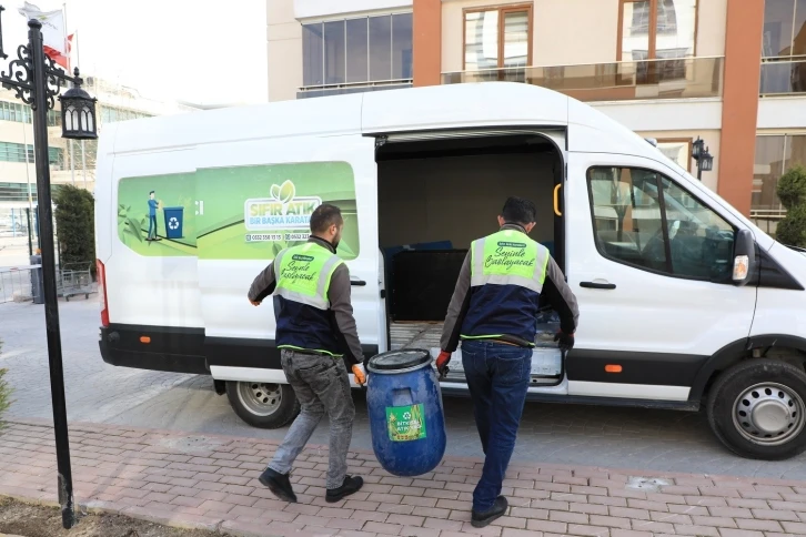 Karatay’da “Atık Yağ Kumbarası” ile 4 milyon metreküp suyun kirlenmesinin önüne geçildi
