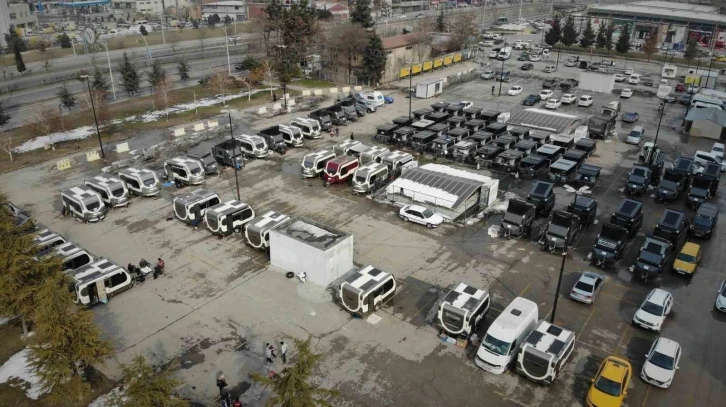 Karavanlar deprem bölgesi Malatya’da afetzedelere tahsis edildi
