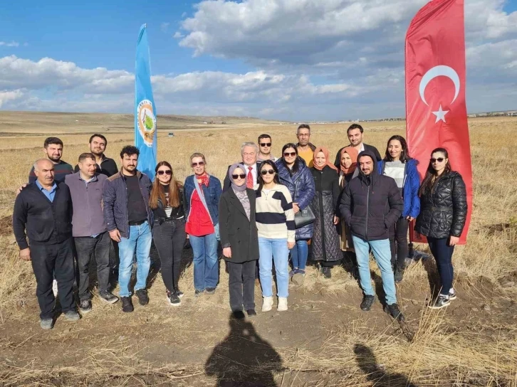 Kars Kadastro İl Müdürlüğünde 100. Yıl hatıra ormanı
