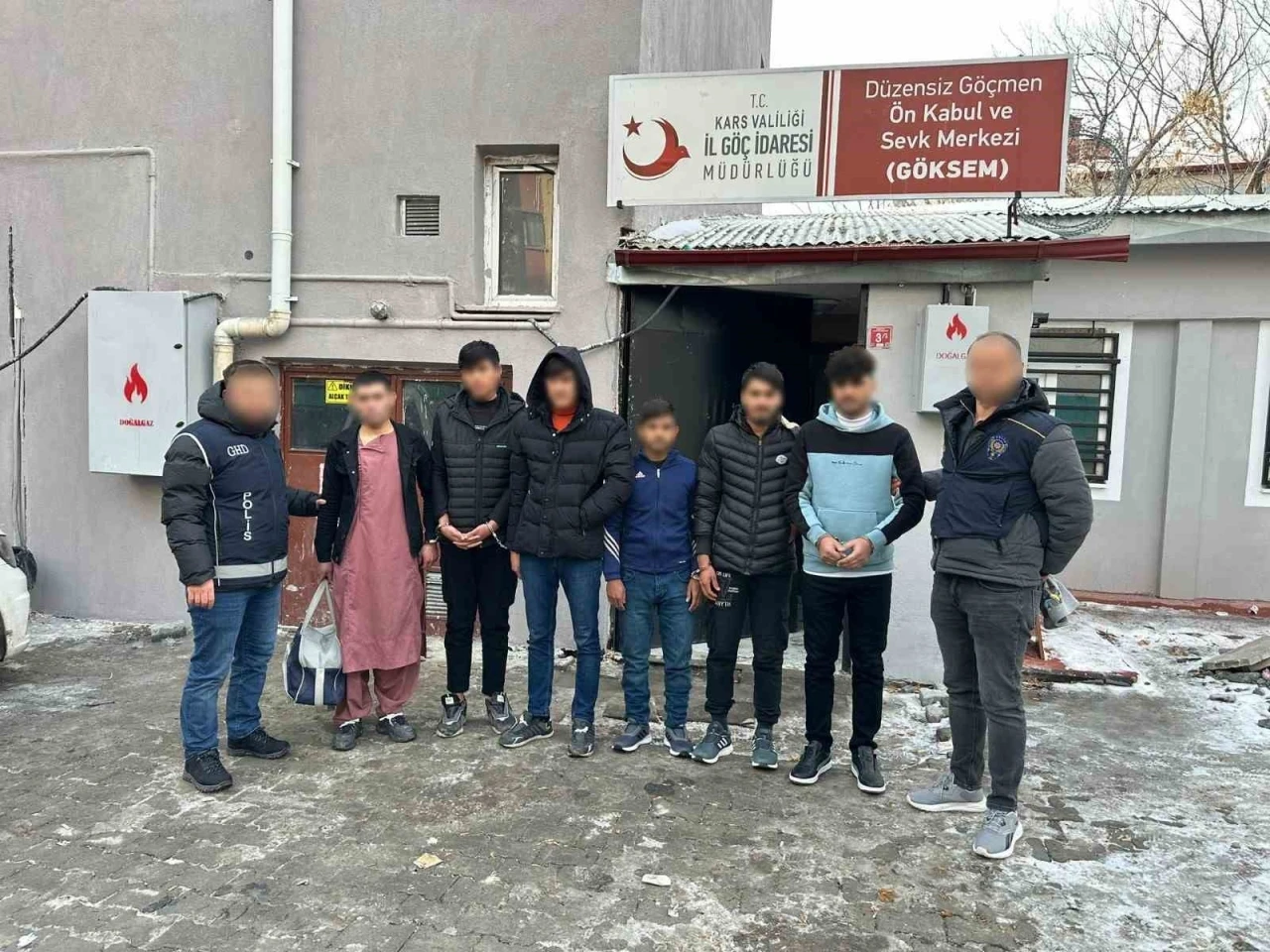 Kars’ta 6 düzensiz göçmen yakalandı
