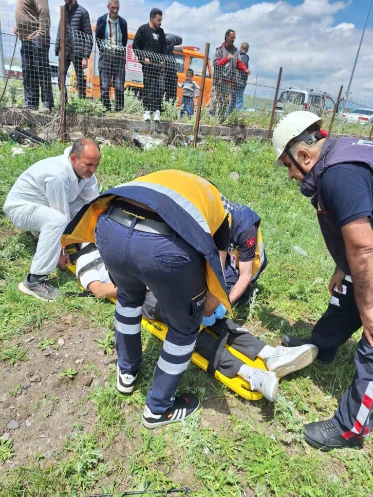 Kars’ta trafik kazası: 1 yaralı
