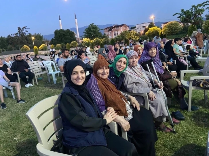 Kartepe’nin çınarları sinema keyfi yaşadı
