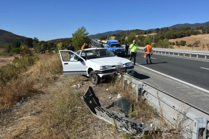 Kastamonu’da trafik kazası: 2 yaralı
