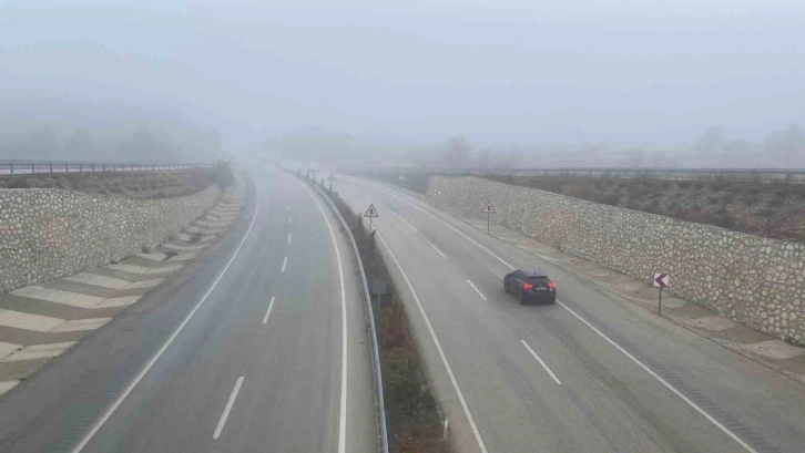 Kastamonu’da yoğun sis etkili oluyor
