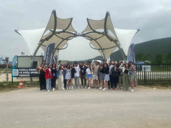 Kastamonu Üniversitesi öğrencileri Uçuş Günleri’ne katıldı