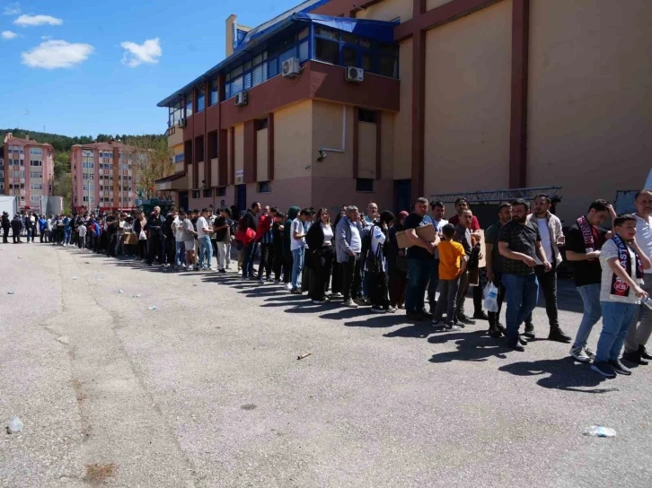 Kastamonuspor taraftarından Amed maçına yoğun ilgi
