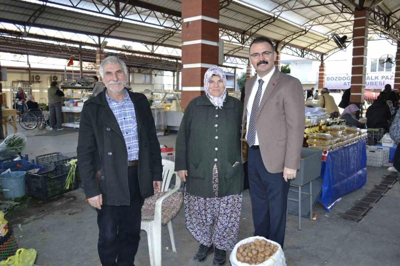 Kaymakam Ali Ekber Ateş, Atça esnafıyla buluştu
