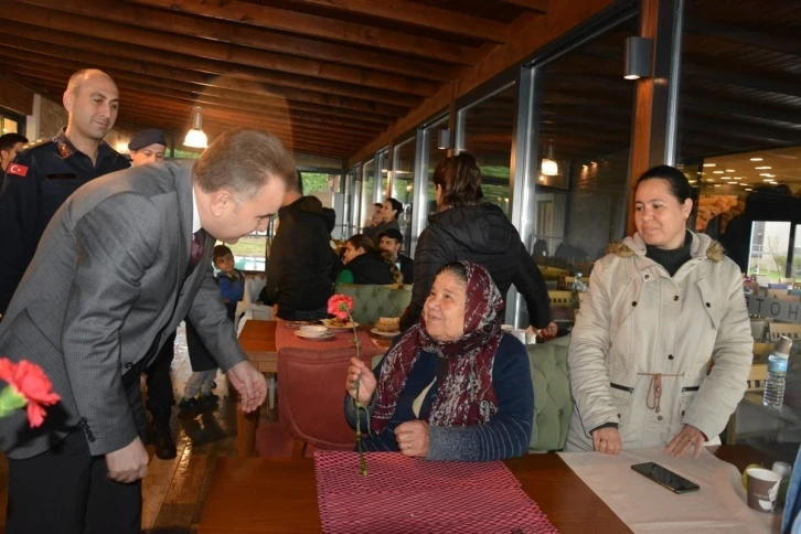 Kaymakam Odabaş’tan 8 Mart Dünya Kadınlar gününde anlamlı ziyaret
