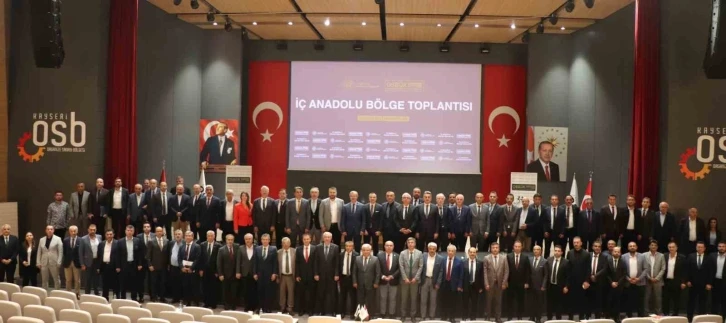 Kayseri’de OSBÜK İç Anadolu Bölge Toplantısı gerçekleştirildi
